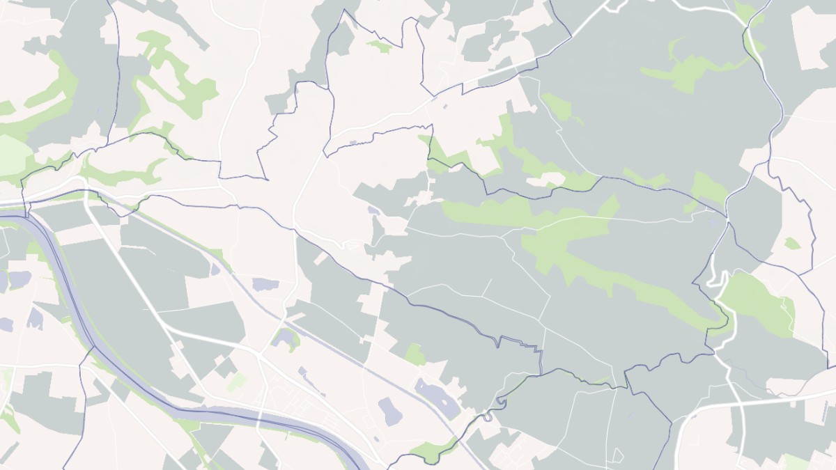 Aperçu cartographique de Clermont-Soubiran, centré sur la commune