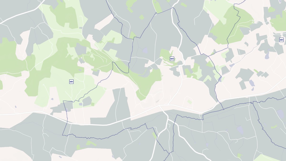 Aperçu cartographique de Dausse, centré sur la commune
