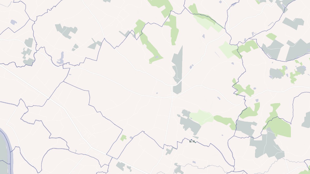 Aperçu cartographique de Gontaud-de-Nogaret, centré sur la commune
