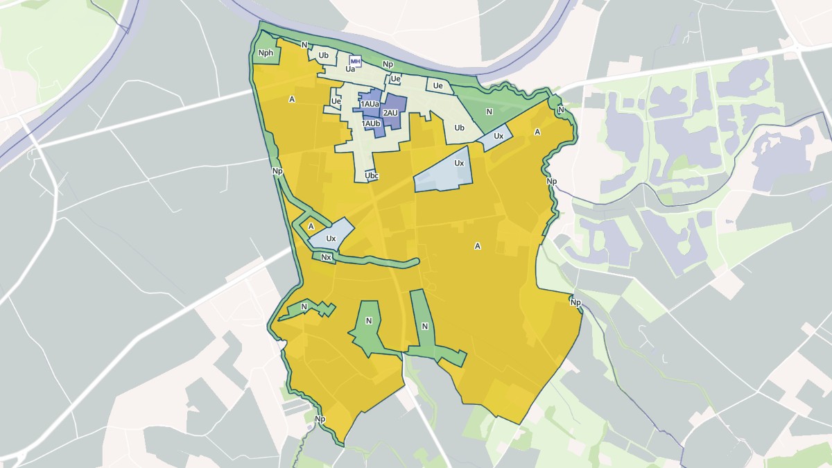 Aperçu cartographique de Granges-sur-Lot, centré sur la commune
