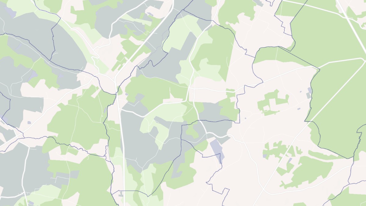 Aperçu cartographique de Grézet-Cavagnan, centré sur la commune
