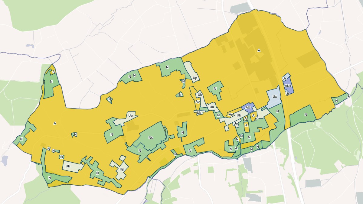 Aperçu cartographique de Razimet, centré sur la commune