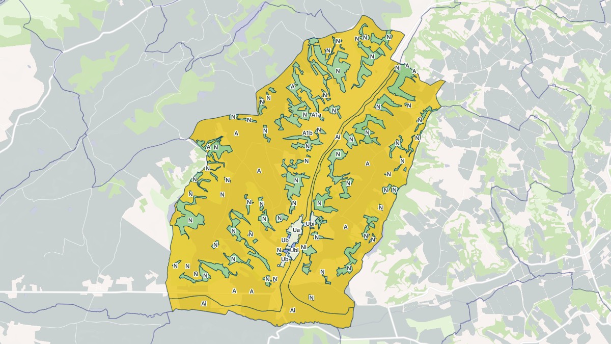 Aperçu cartographique de Saint-Maurin, centré sur la commune