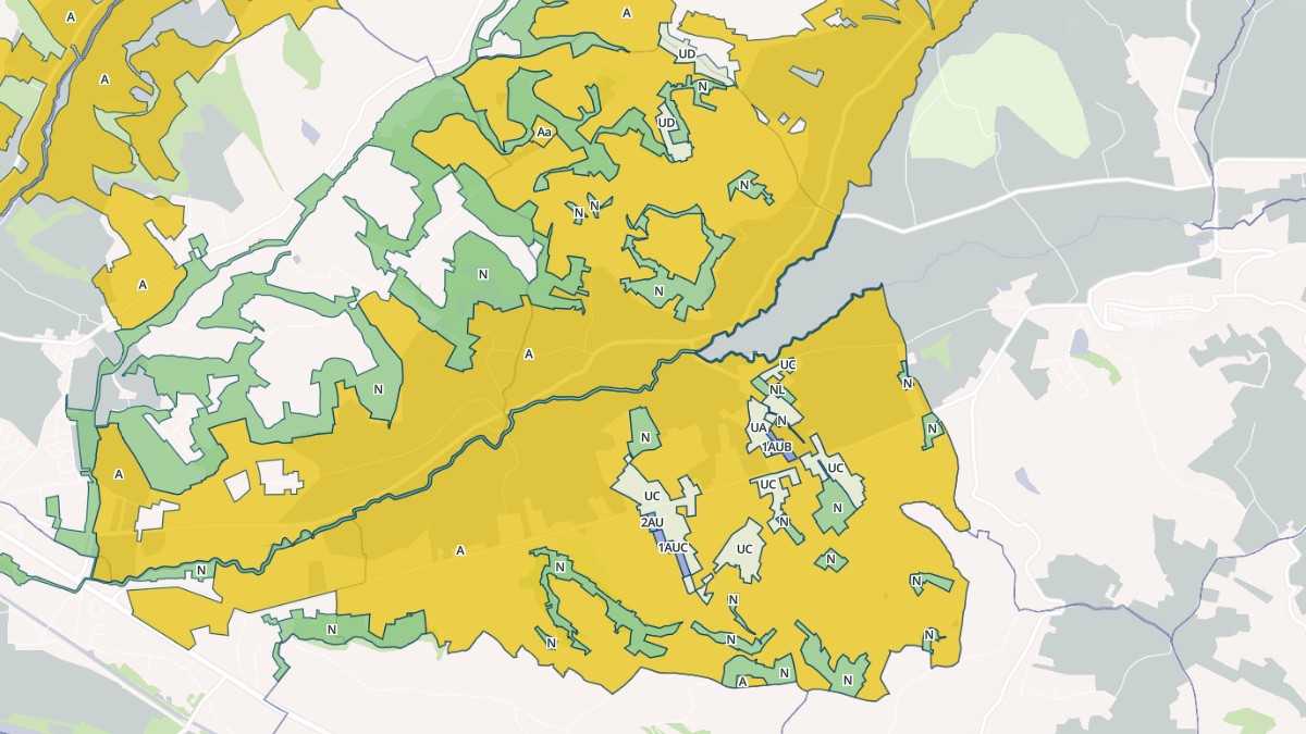 Aperçu cartographique de Saint-Pierre-de-Clairac, centré sur la commune
