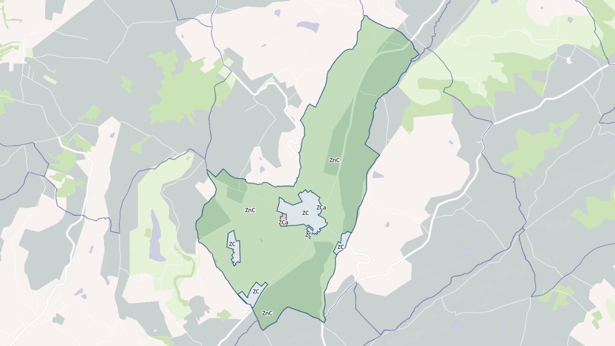 Aperçu cartographique de La Sauvetat-de-Savères, centré sur la commune
