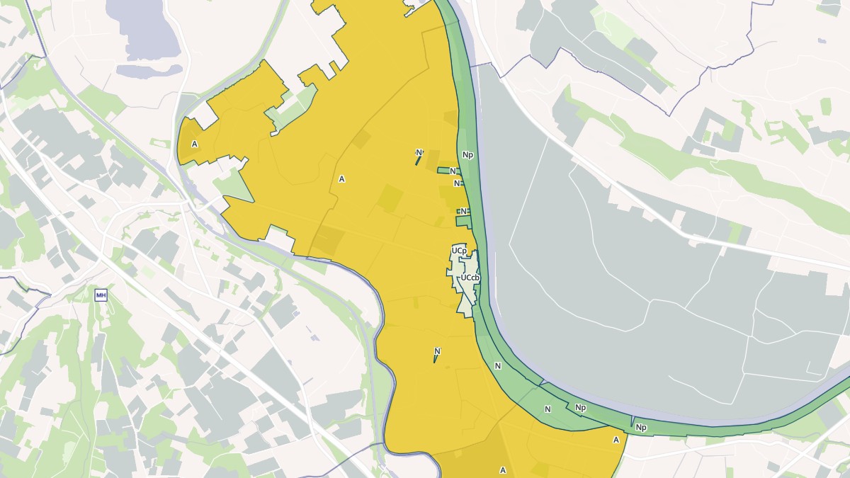 Aperçu cartographique de Thouars-sur-Garonne, centré sur la commune