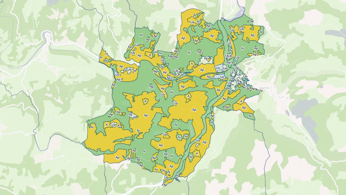 Aperçu cartographique de Banassac-Canilhac, centré sur la commune