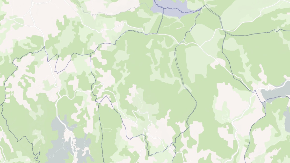 Aperçu cartographique de Le Born, centré sur la commune