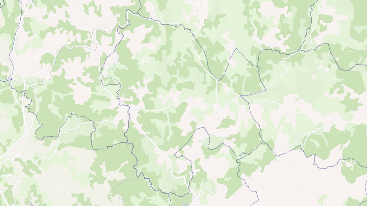 Aperçu cartographique de Fontans, centré sur la commune