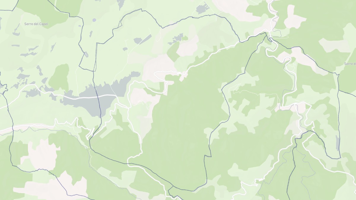 Aperçu cartographique de Fraissinet-de-Fourques, centré sur la commune