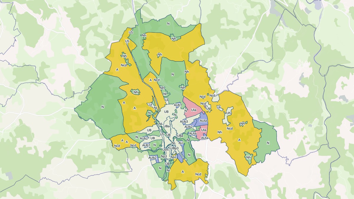 Aperçu cartographique de Saint-Chély-d'Apcher, centré sur la commune