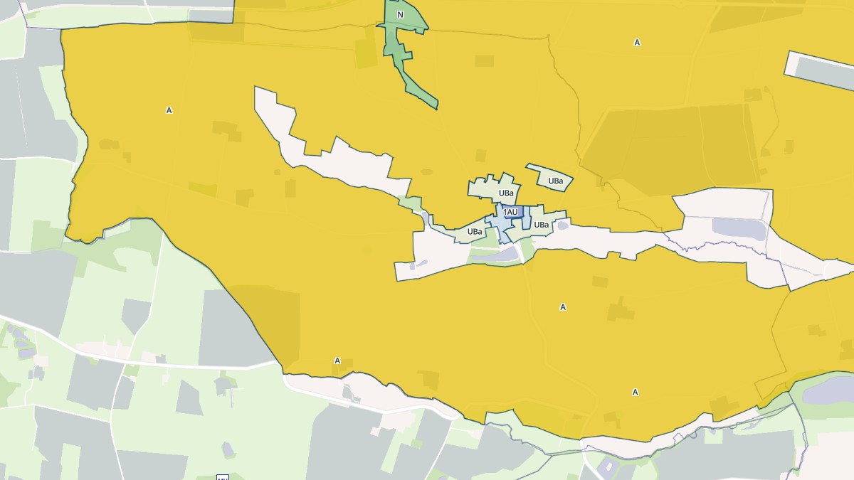 Aperçu cartographique de Carbay, centré sur la commune