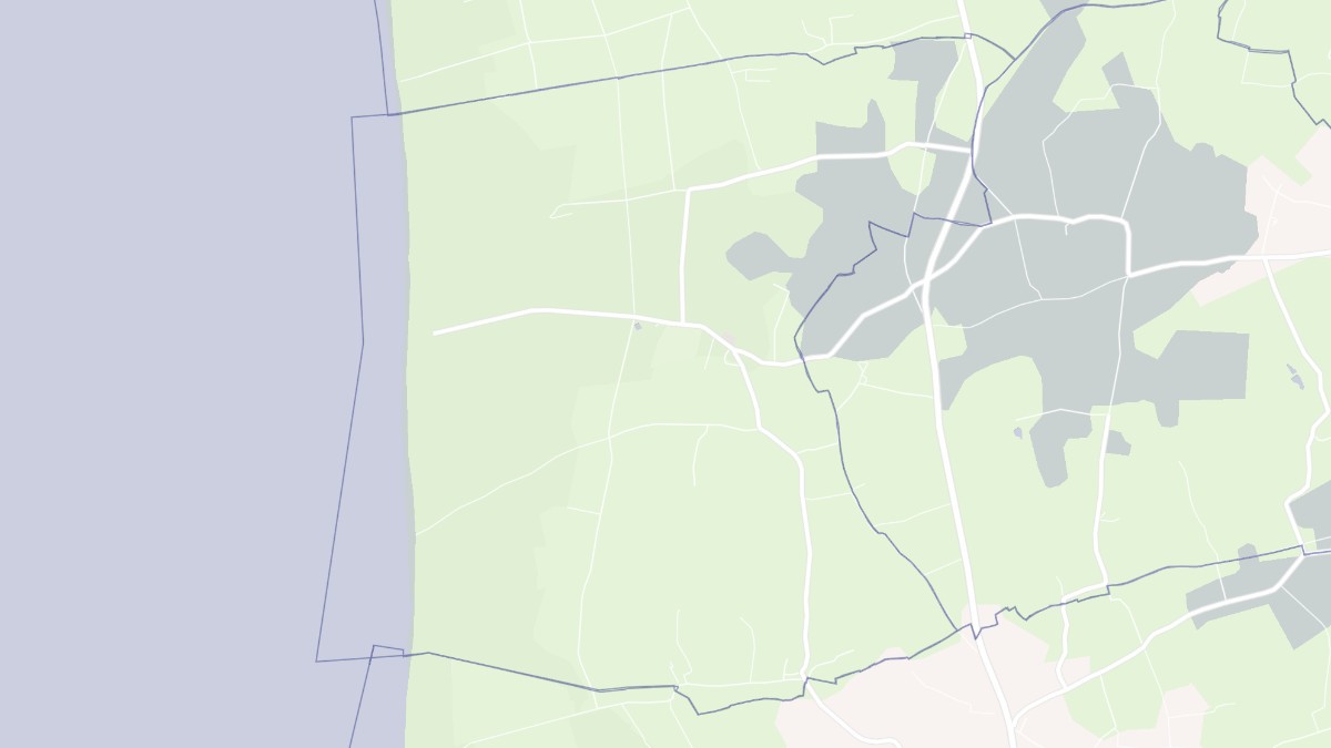 Aperçu cartographique de Baubigny, centré sur la commune