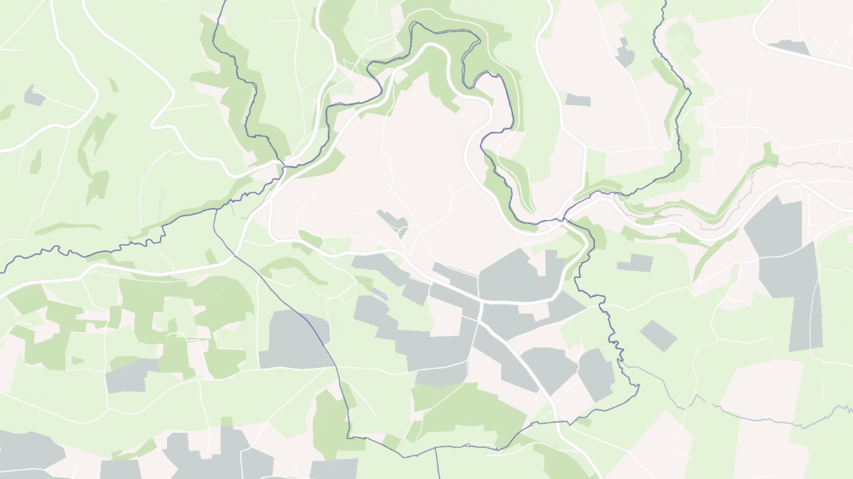 Aperçu cartographique de Brouains, centré sur la commune