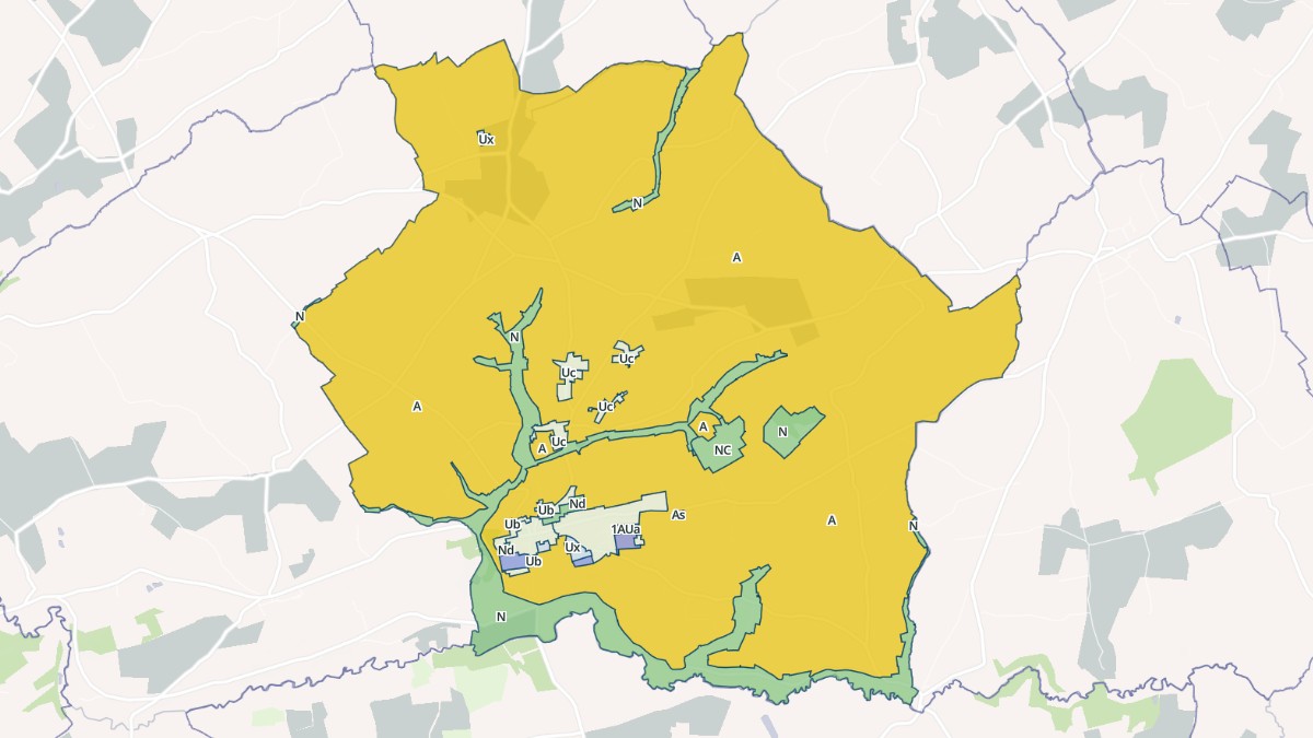 Aperçu cartographique de Cerisy-la-Salle, centré sur la commune