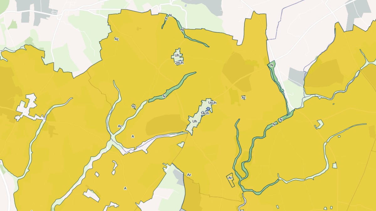 Aperçu cartographique de Le Grippon, centré sur la commune