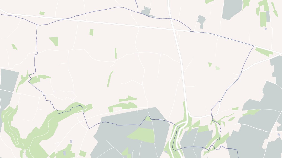 Aperçu cartographique de La Chapelle-Urée, centré sur la commune