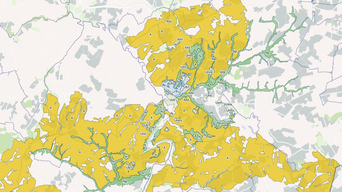 Aperçu cartographique de Condé-sur-Vire, centré sur la commune