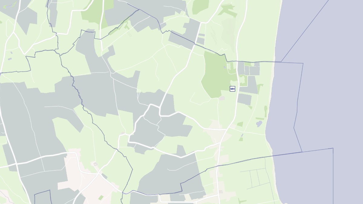 Aperçu cartographique de Crasville, centré sur la commune