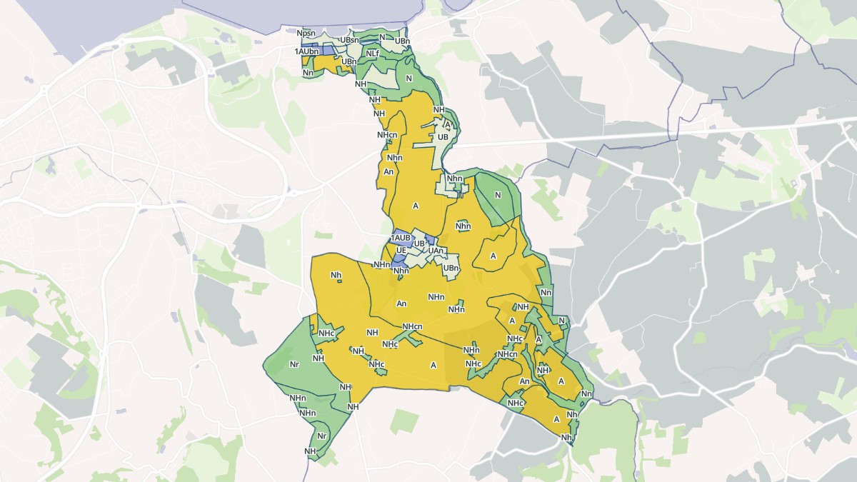 Aperçu cartographique de Digosville, centré sur la commune