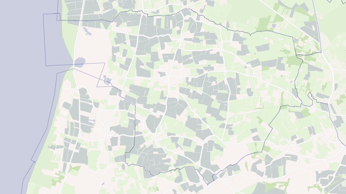 Aperçu cartographique de Geffosses, centré sur la commune