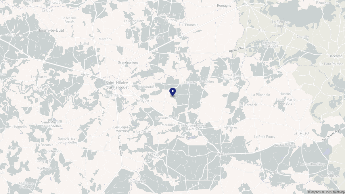 Aperçu cartographique de Lapenty, centré sur la commune
