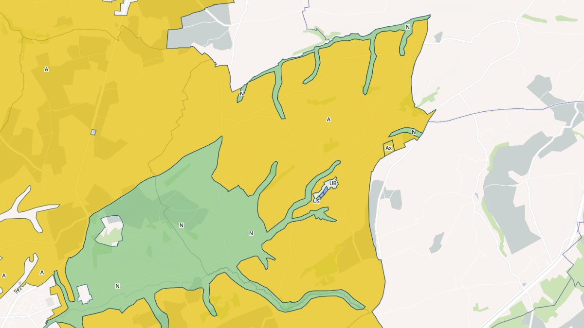 Aperçu cartographique de Montabot, centré sur la commune