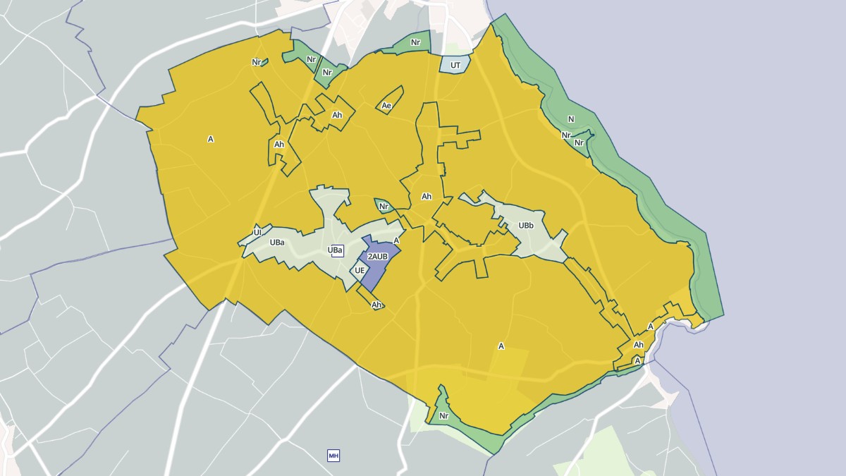 Aperçu cartographique de Montfarville, centré sur la commune