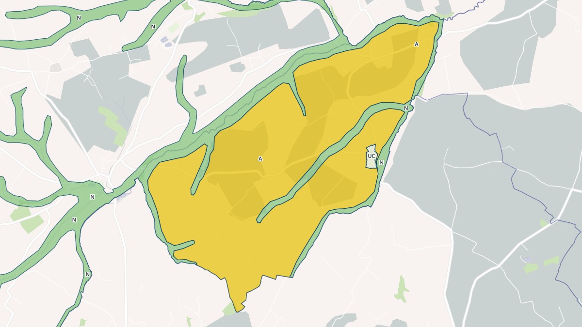 Aperçu cartographique de Morigny, centré sur la commune