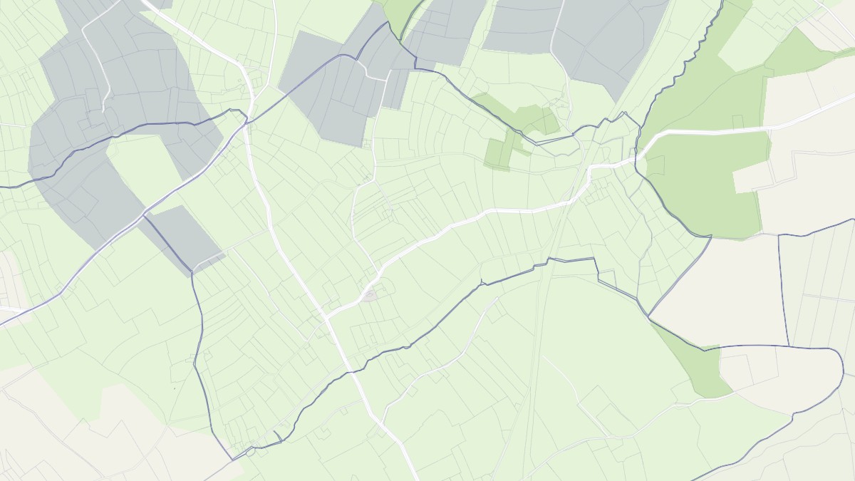 Aperçu cartographique de Neuville-en-Beaumont, centré sur la commune