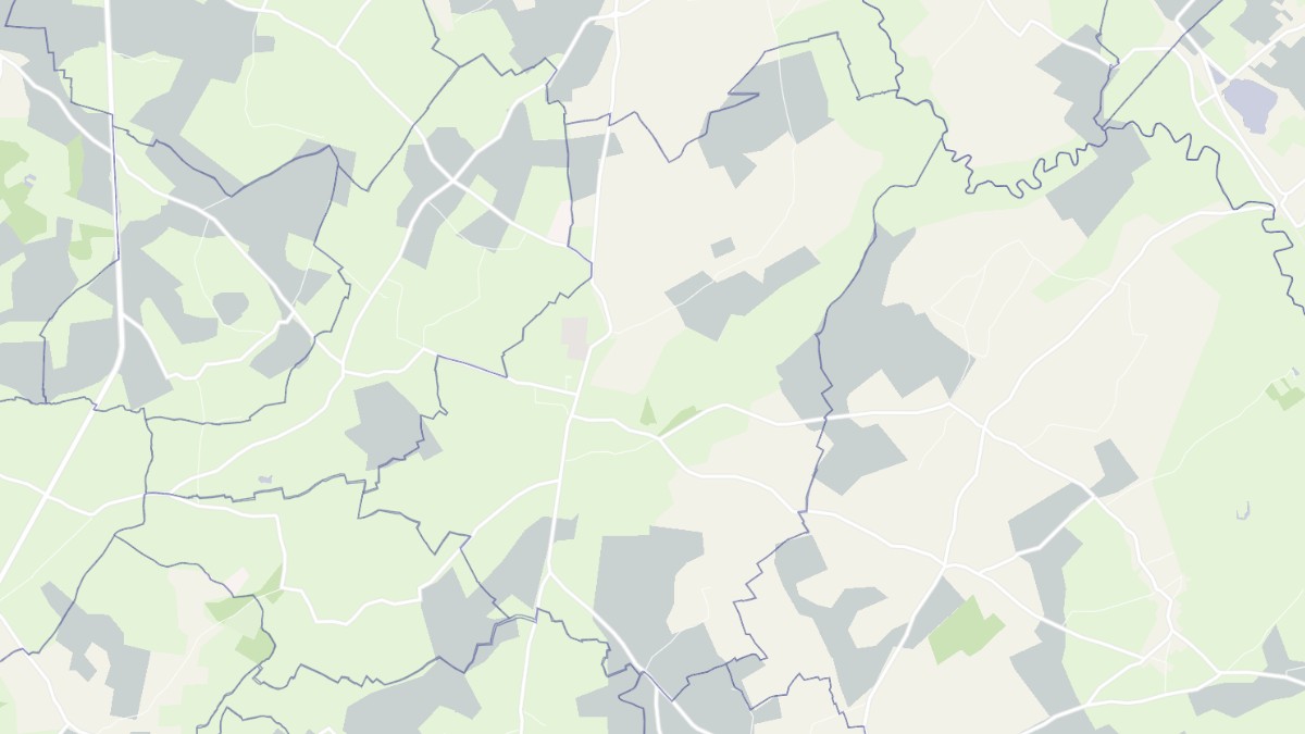 Aperçu cartographique de Orglandes, centré sur la commune