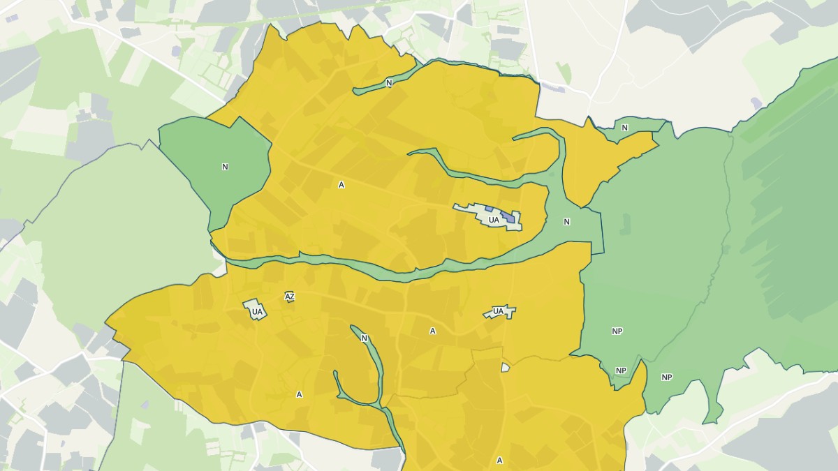 Aperçu cartographique de Le Plessis-Lastelle, centré sur la commune