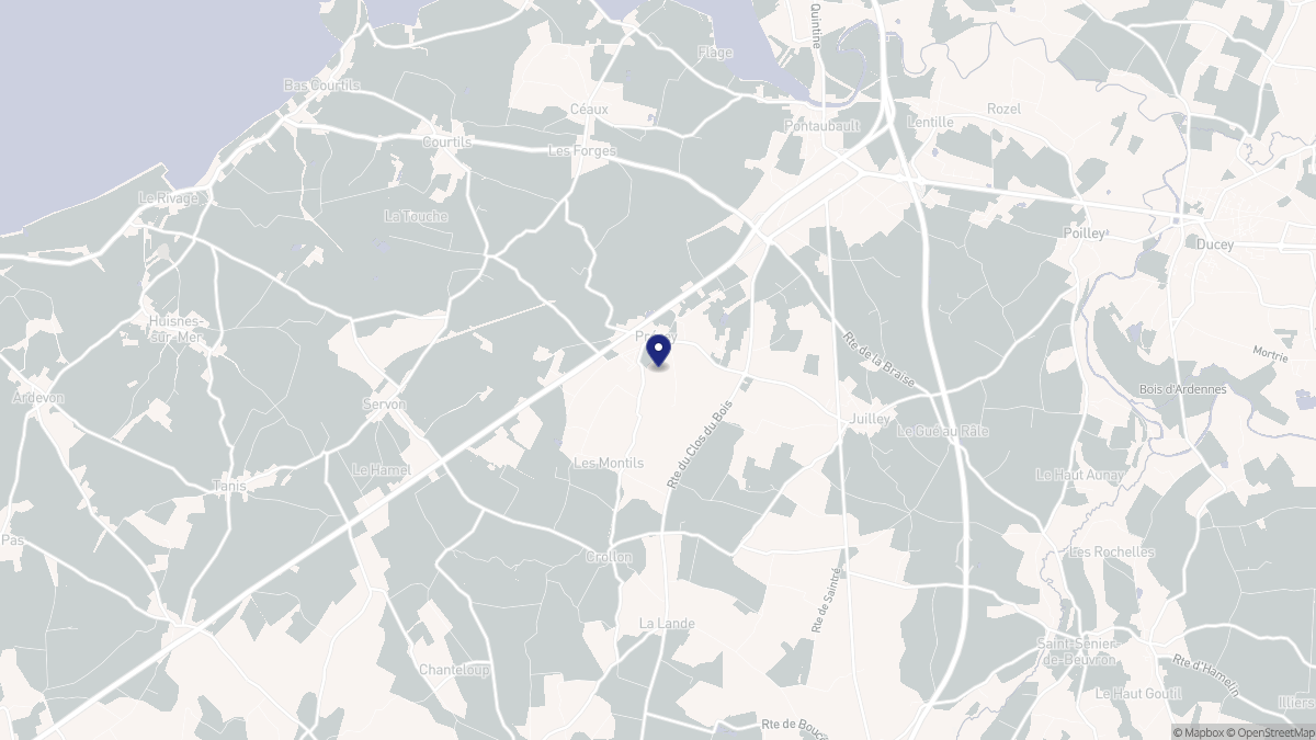 Aperçu cartographique de Précey, centré sur la commune