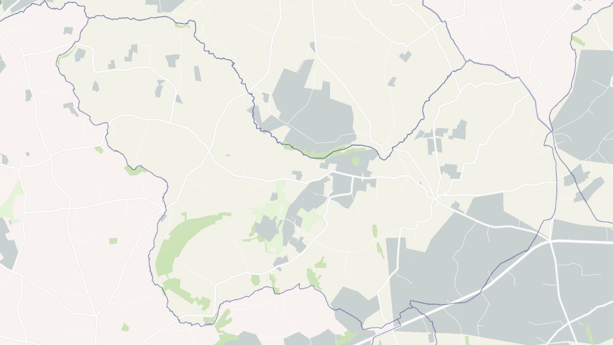 Aperçu cartographique de Saint-Cyr-du-Bailleul, centré sur la commune