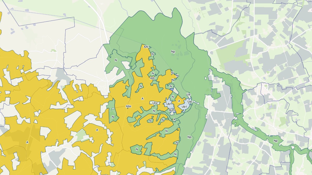 Aperçu cartographique de Saint-Fromond, centré sur la commune