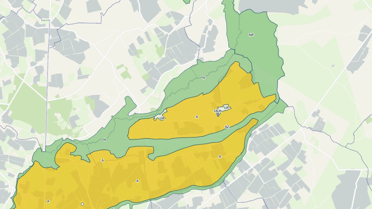 Aperçu cartographique de Saint-Germain-sur-Sèves, centré sur la commune