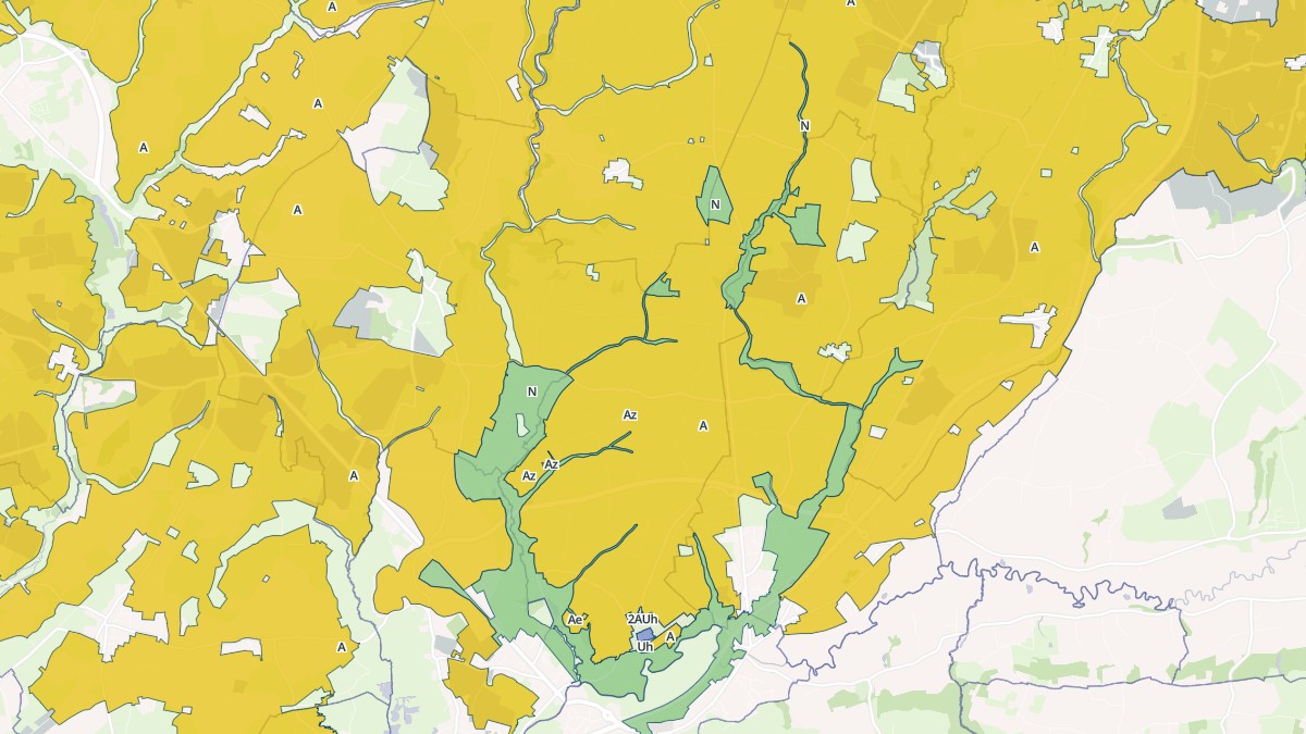 Aperçu cartographique de Saint-Jean-de-la-Haize, centré sur la commune