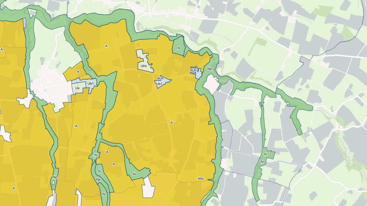 Aperçu cartographique de Saint-Jean-de-Savigny, centré sur la commune