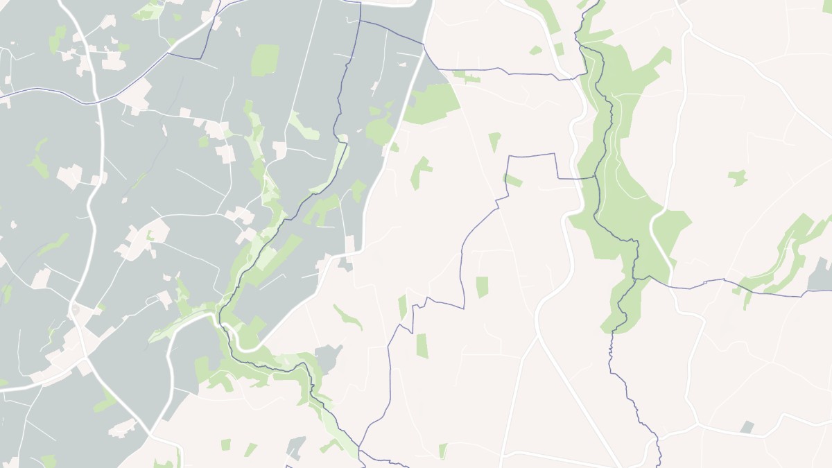 Aperçu cartographique de Saint-Jean-du-Corail-des-Bois, centré sur la commune