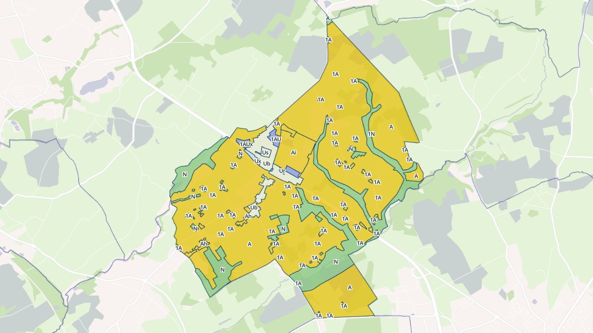 Aperçu cartographique de Saint-Joseph, centré sur la commune