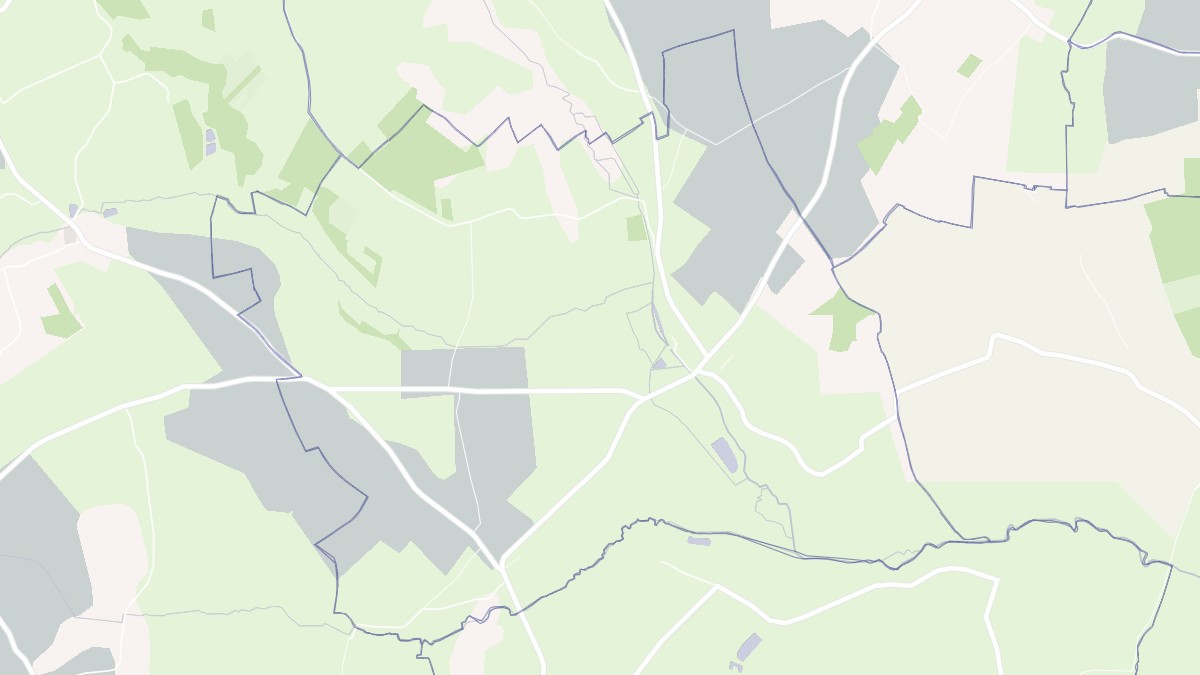 Aperçu cartographique de Saint-Martin-d'Audouville, centré sur la commune