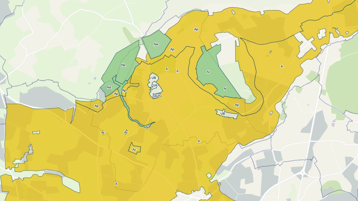 Aperçu cartographique de Saint-Nicolas-de-Pierrepont, centré sur la commune