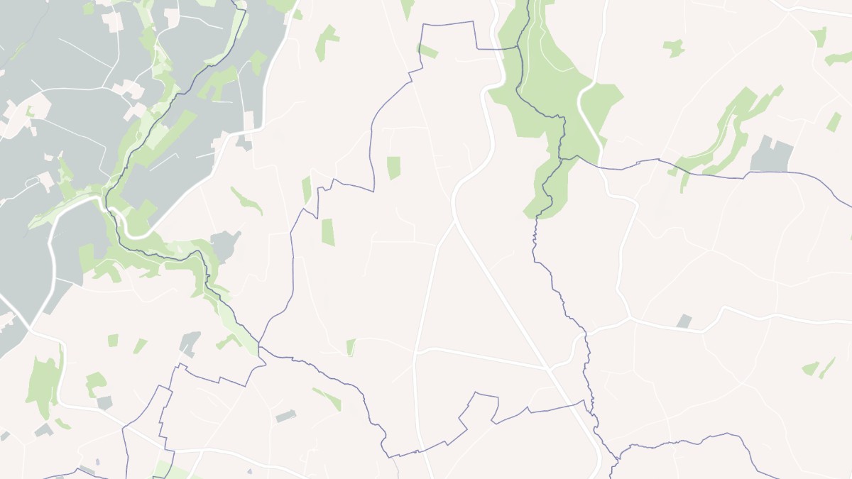 Aperçu cartographique de Saint-Nicolas-des-Bois, centré sur la commune