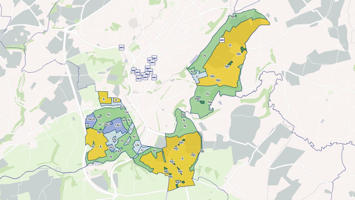 Aperçu cartographique de Saint-Pierre-de-Coutances, centré sur la commune