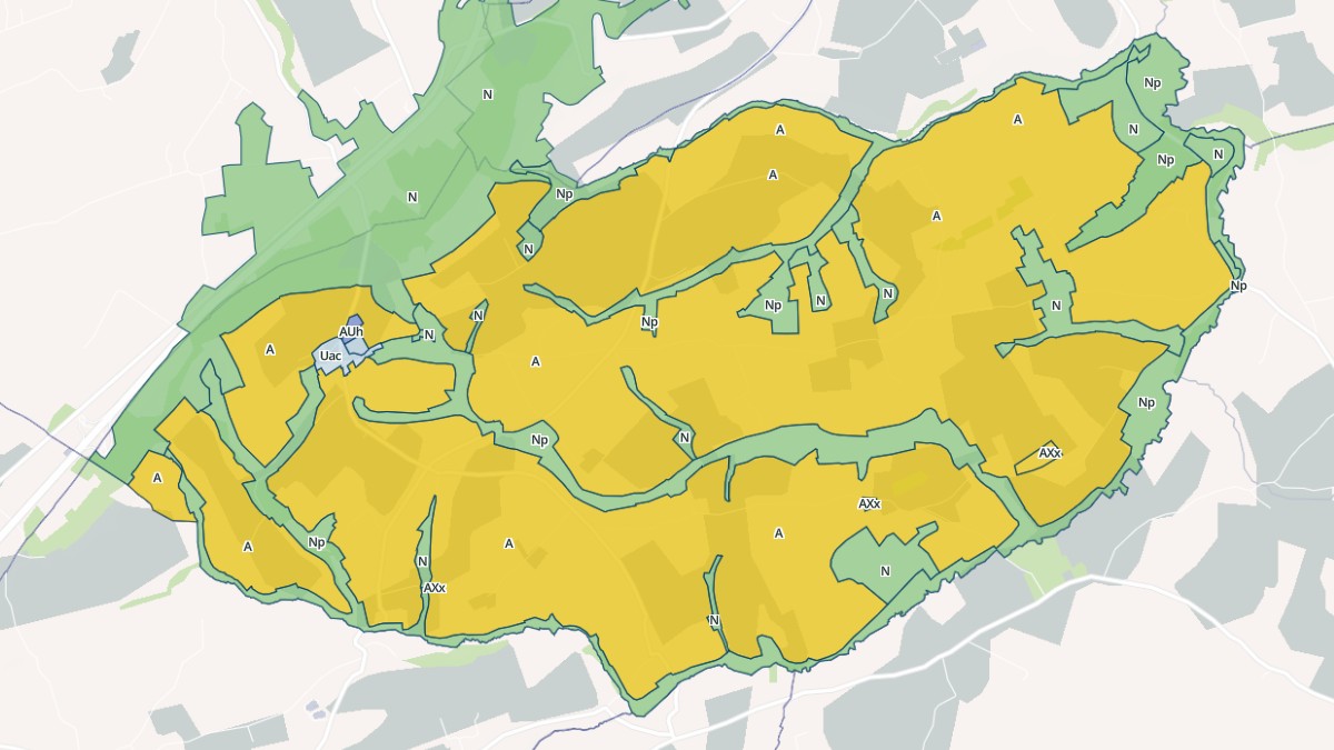 Aperçu cartographique de Saint-Vigor-des-Monts, centré sur la commune