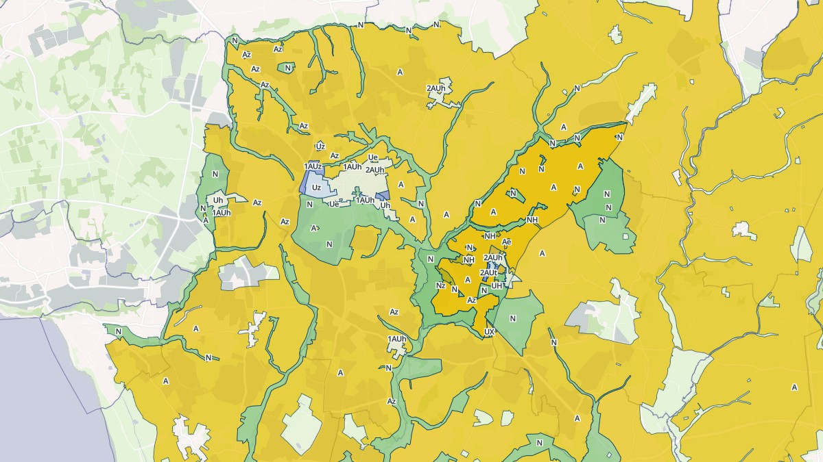 Aperçu cartographique de Sartilly-Baie-Bocage, centré sur la commune