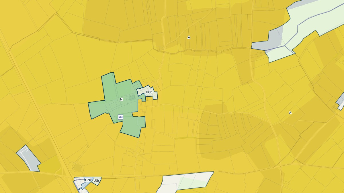 Aperçu cartographique de Sébeville, centré sur la commune