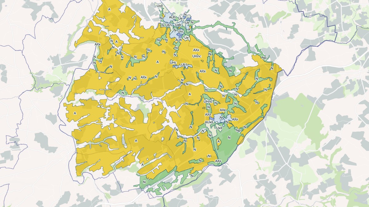 Aperçu cartographique de Torigny-les-Villes, centré sur la commune