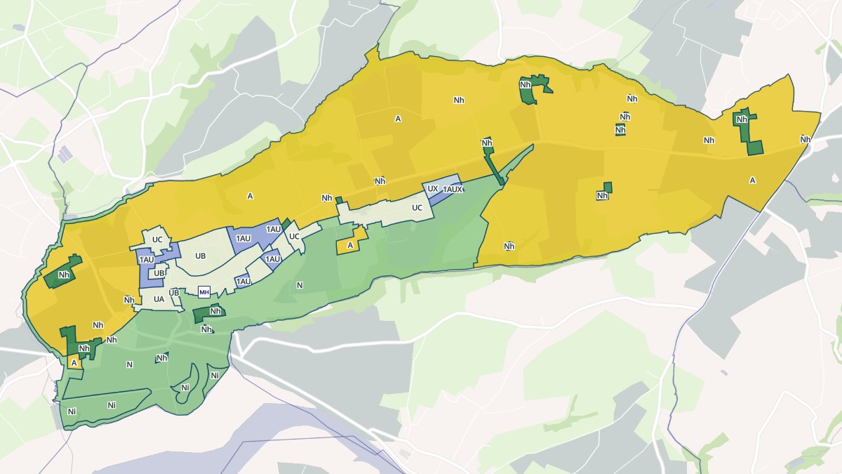 Aperçu cartographique de Tourville-sur-Sienne, centré sur la commune