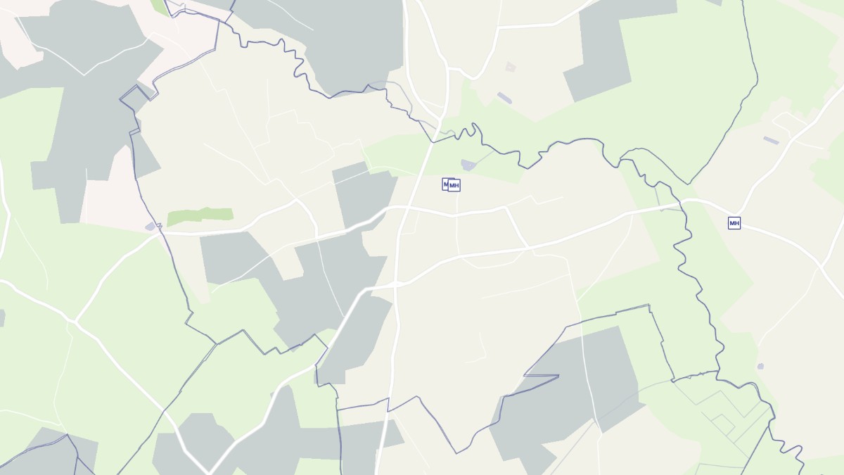 Aperçu cartographique de Urville, centré sur la commune